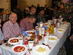 Wigilijne spotkania w Domu Pomocy w Podzamku